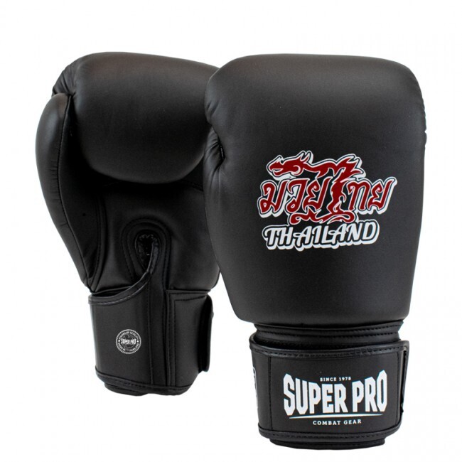 PATTAYA SUPER PRO GANTS DE (KICK) BOXE NOIR