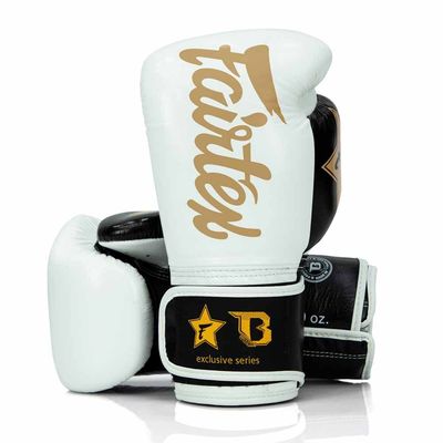 FXB-BG V2 WH BK GOLD FAIRTEX BOOSTER GANTS DE BOXE