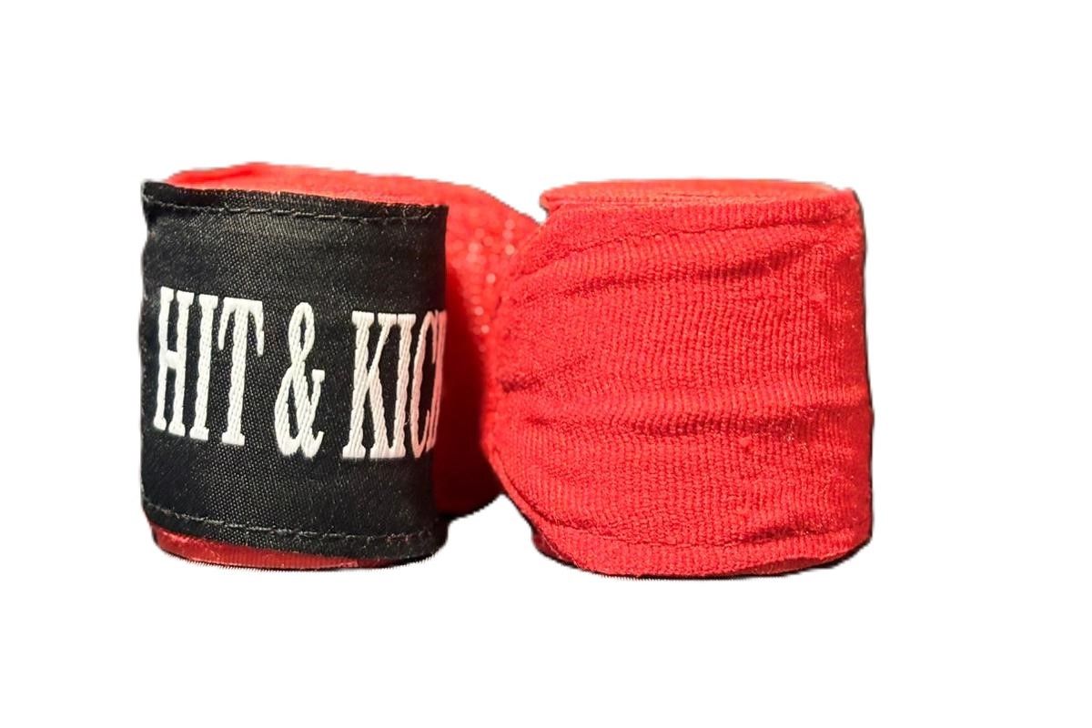 BANDAGES HIT & KICK ROUGE 2,6 m