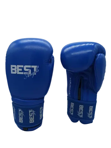 HAVANA BLUE LEATHER BEST ANGELS GANTS DE BOXE