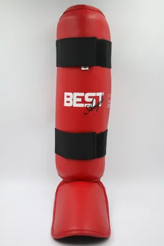 RED BEST ANGELS SHIN AND INSTEP GUARD