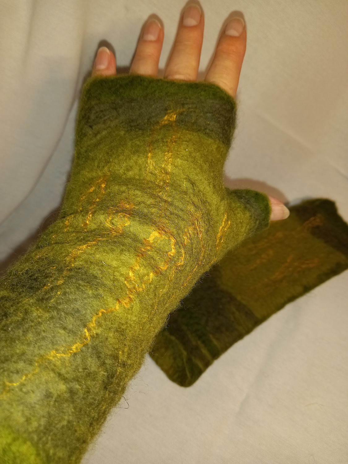 Vingerloze handschoenen (mitaines)