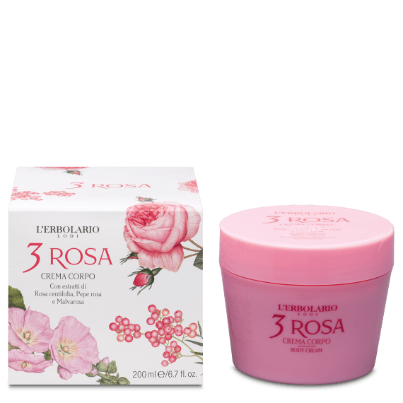 3 ROSA Crema Corpo 200 ml