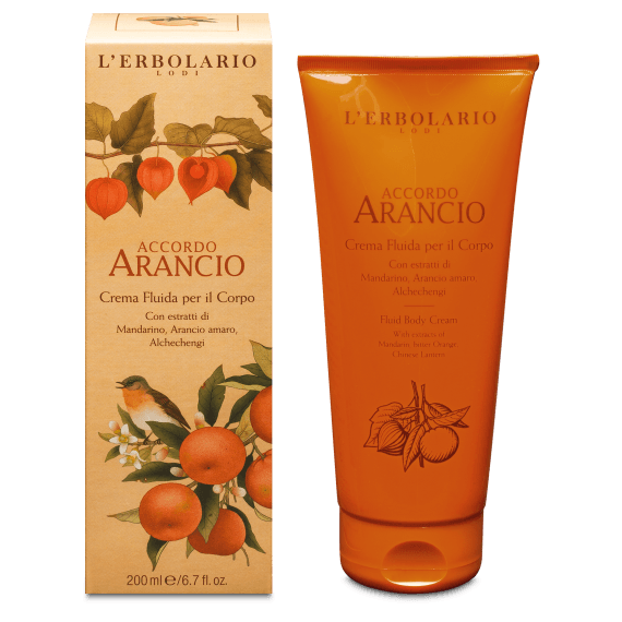 L'Erbolario - ACCORDO ARANCIO Crema Fluida per il Corpo 200 ml