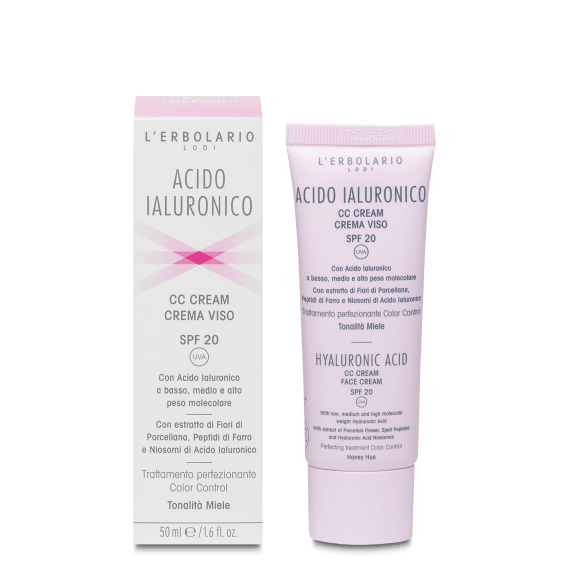 Acido Ialuronico - CC Cream - Tonalità Miele SPF 20 50 ml