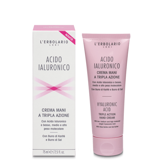 Acido Ialuronico - Crema Mani a Tripla Azione - NOVITA' 75 ml