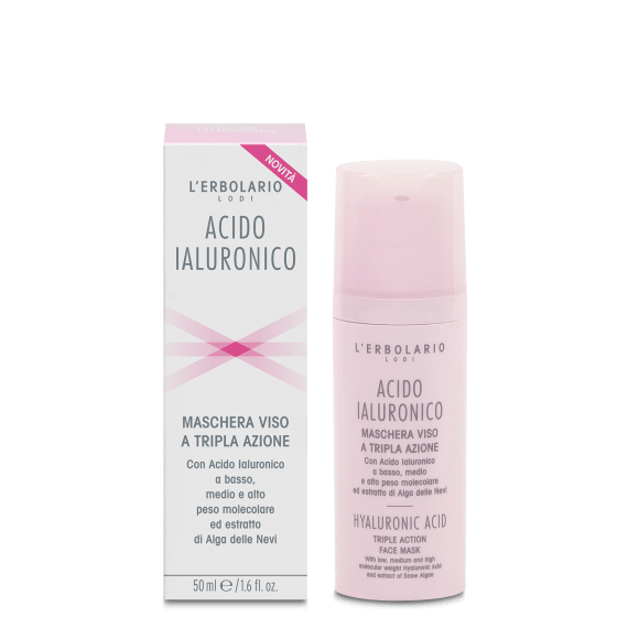 Acido Ialuronico - Maschera Viso a Tripla Azione 50 ml
