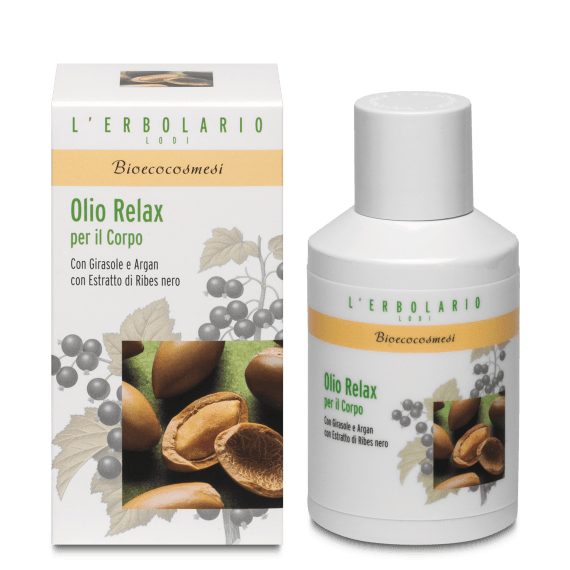 L'Erbolario - BIOECOCOSMESI Olio Relax Corpo con Girasole_ e Argan 125 ml