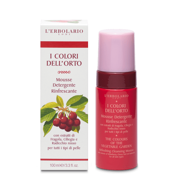 I COLORI DELL'ORTO - COLORE ROSSO Mousse Detergente Rinfrescante 100 ml