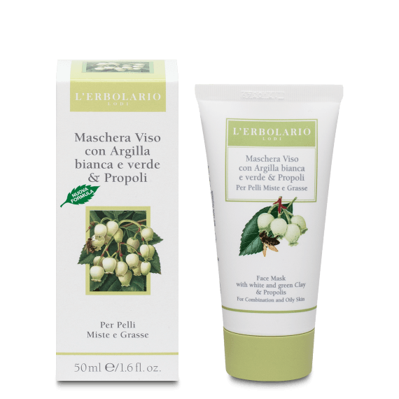 Maschera Viso con Argilla e Propoli 50 ml