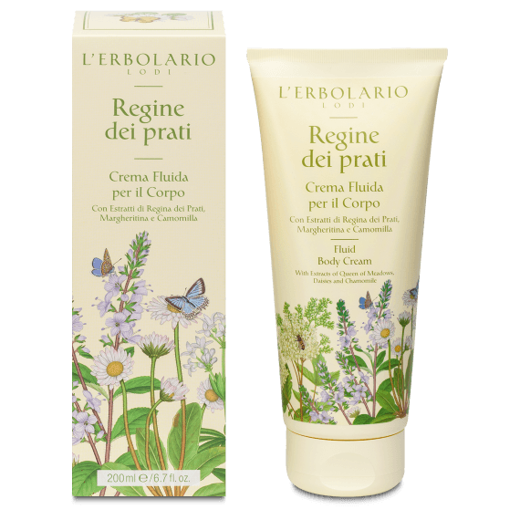 Regine dei Prati Crema Fluida per il Corpo 200 ml Regine dei Prati Crema Fluida per il Corpo 200 ml