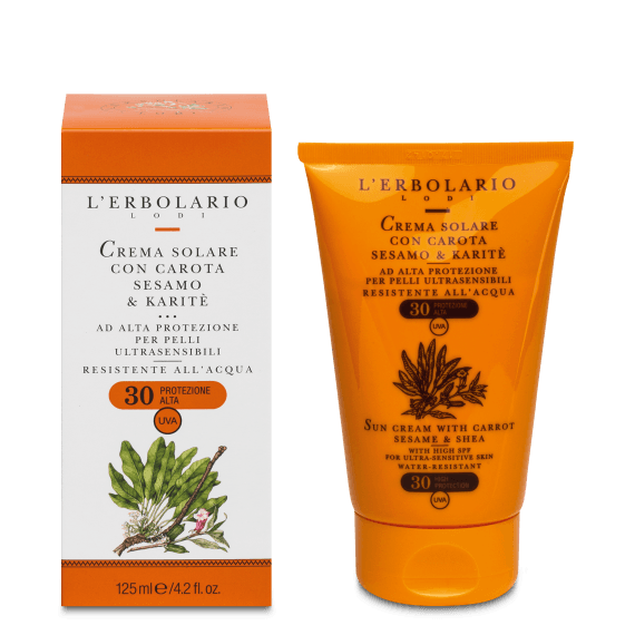 Crema Solare per Pelli Ultrasensibili SPF 30 125 ml