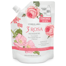 3 Rosa Bagnoschiuma Ecoricarica 500 ml