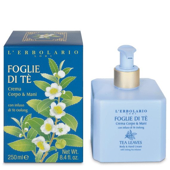 FOGLIE DI TÈ - Crema Corpo & Mani 250 ml