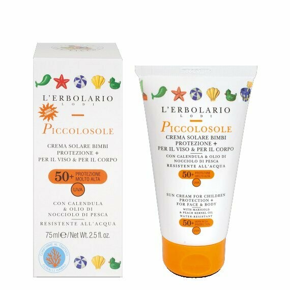 Crema Solare Bimbi SPF 50+ Piccolosole 75ml