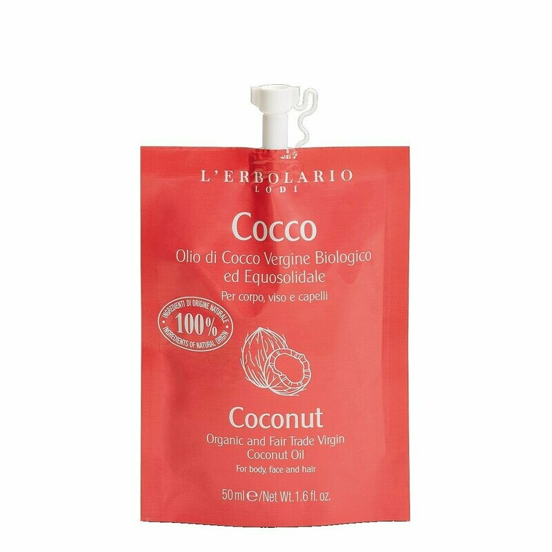 Cocco -Olio di Cocco Vergine Biologico ed Equosolidale 50 ml
