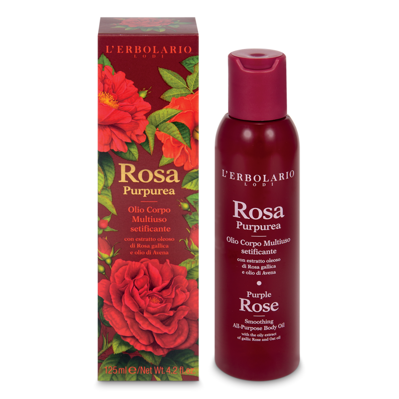 Rosa Purpurea Olio Corpo Multiuso Setificante 125 ml