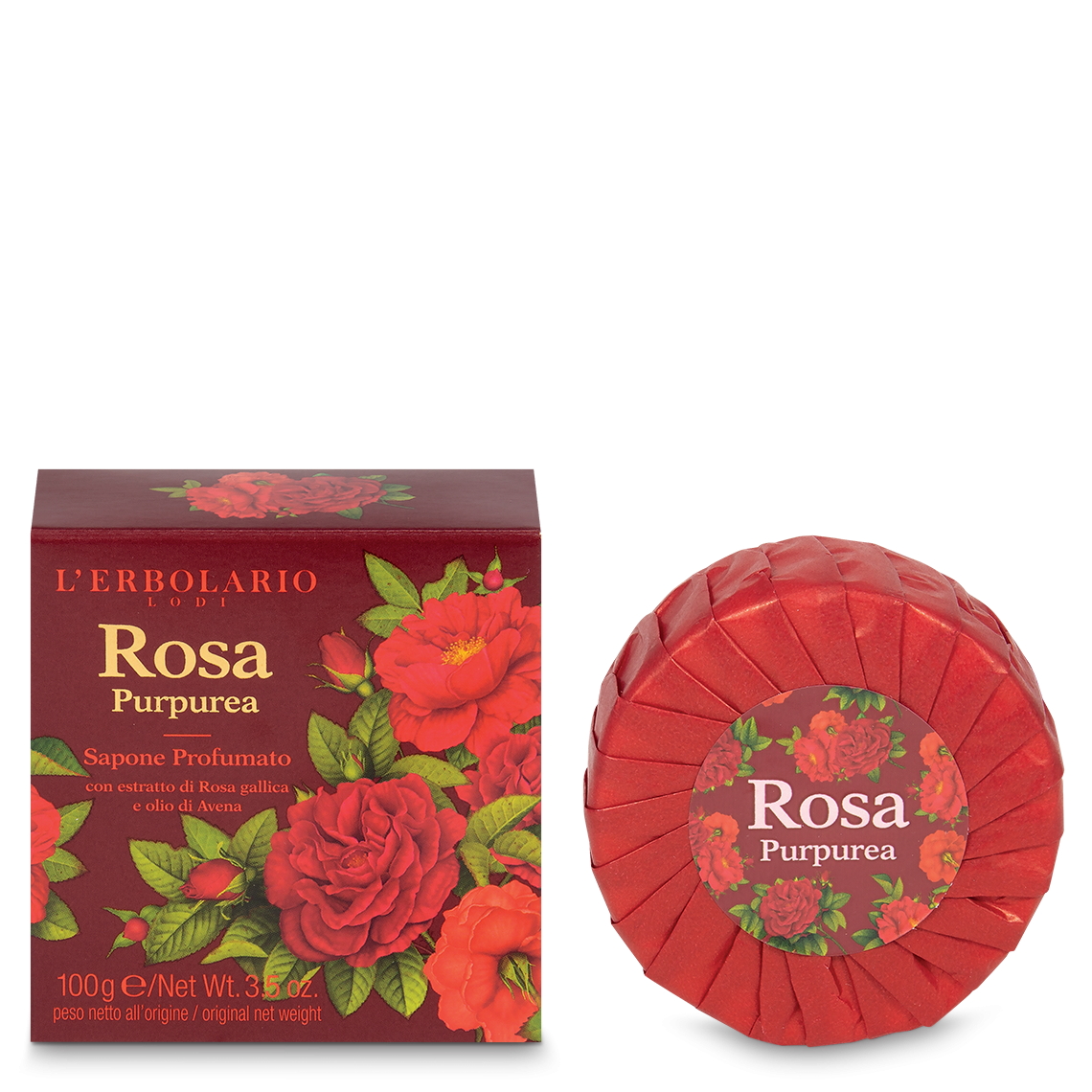 Rosa Purpurea - Sapone Profumato 100 g
