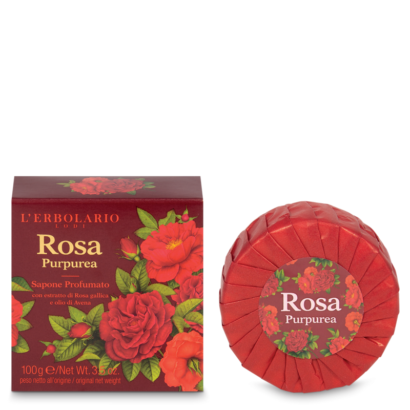 Rosa Purpurea Sapone Profumato 100 g
