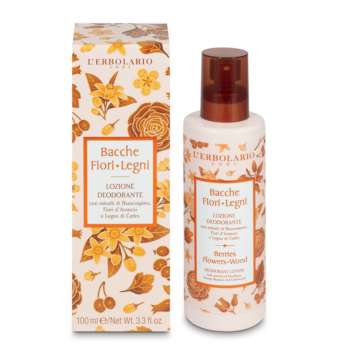 Bacche Fiori Legni - Lozione Deodorante 100 ml