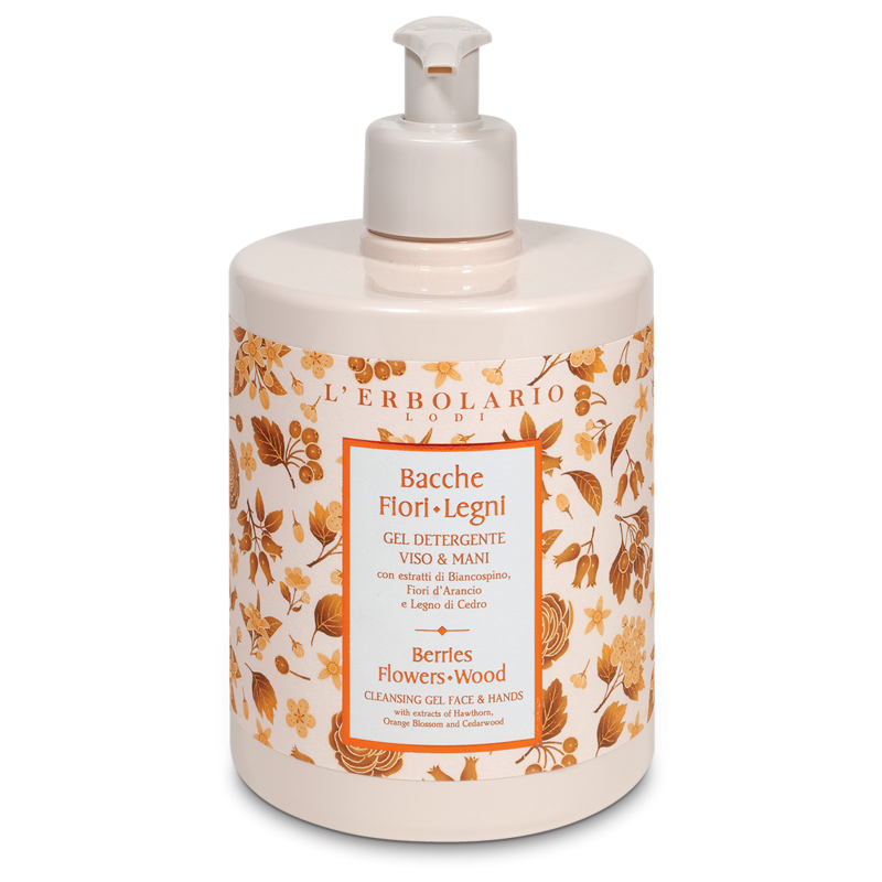 Bacche Fiori Legni - Gel Detergente Viso & Mani 500 ml