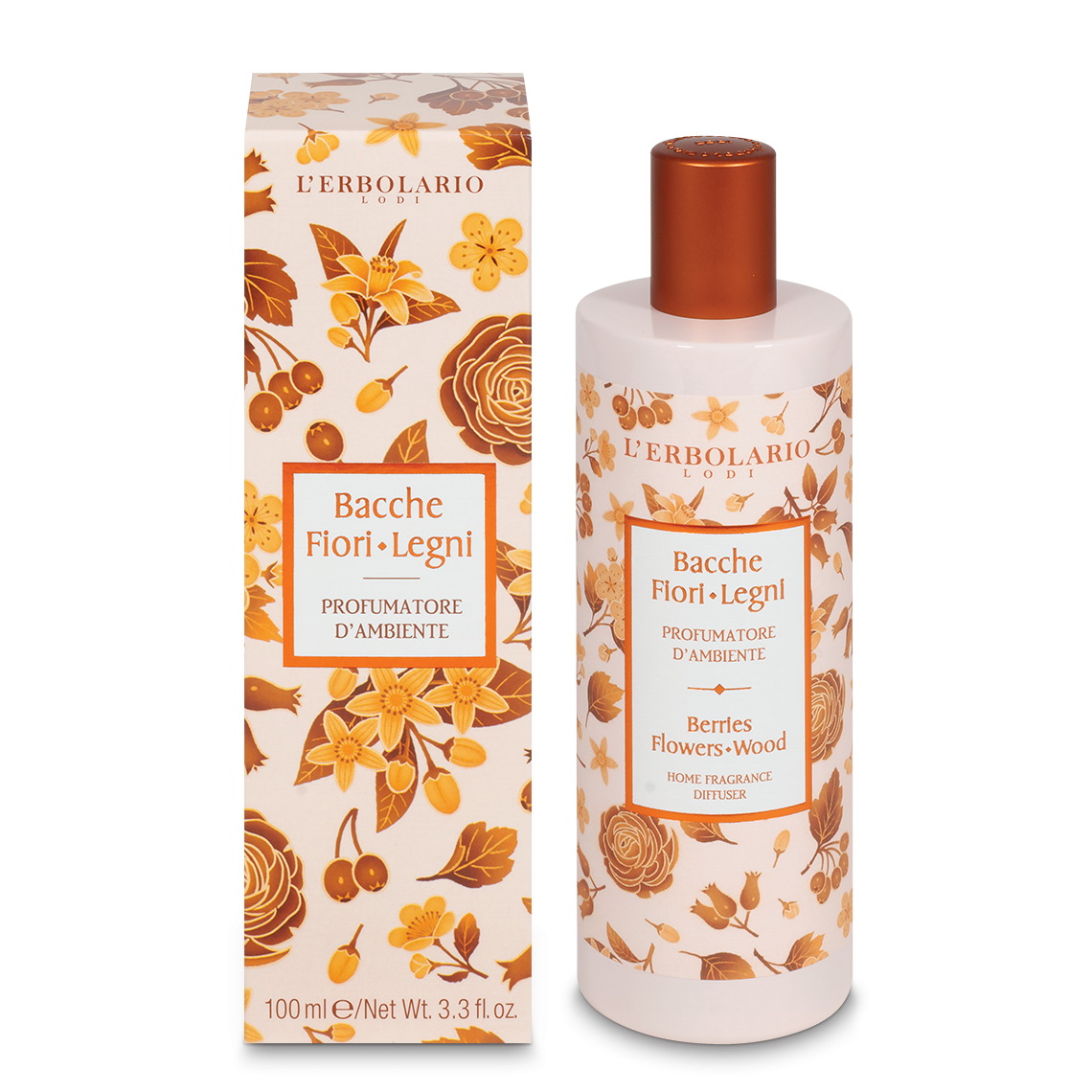 Bacche Fiori Legni - Profumatore d’Ambiente  100 ml