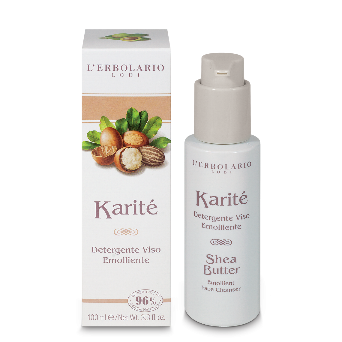 Karité - Detergente Viso Emolliente - 100 ml
