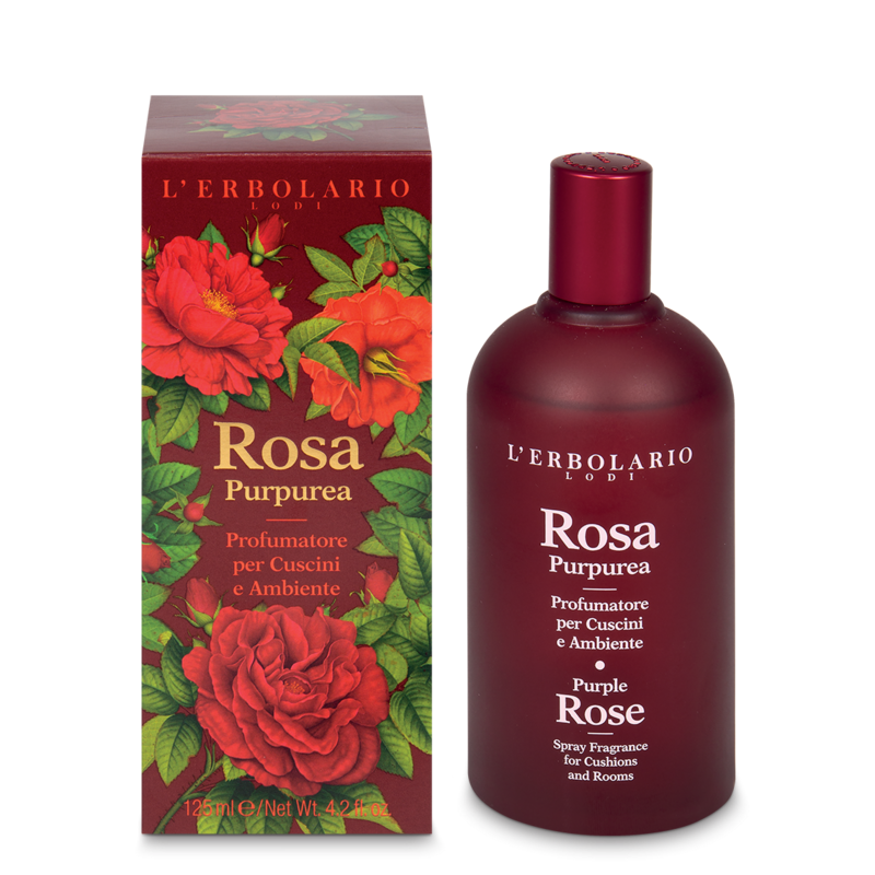 Rosa Purpurea Profumatore per Cuscini e Ambiente - 125 ml