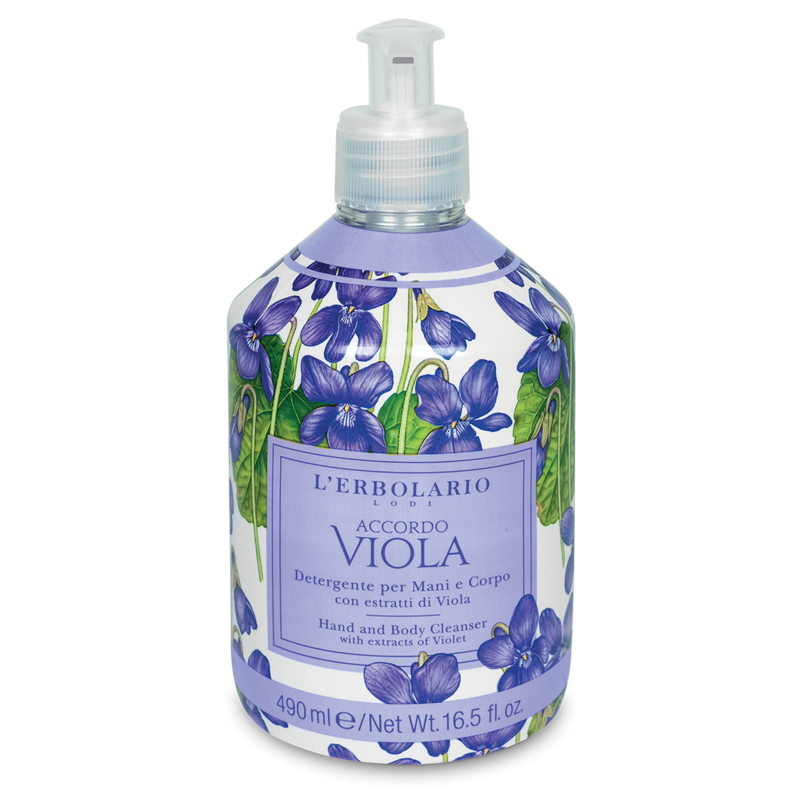 Accordo Viola Detergente Mani e Corpo  490 ml