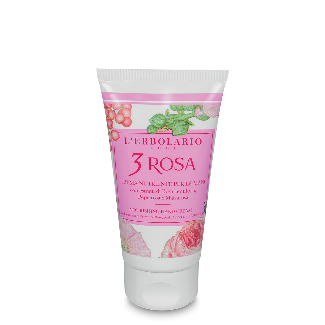 L'Erbolario - Crema Nutriente per le Mani 3 Rosa - 75 ml