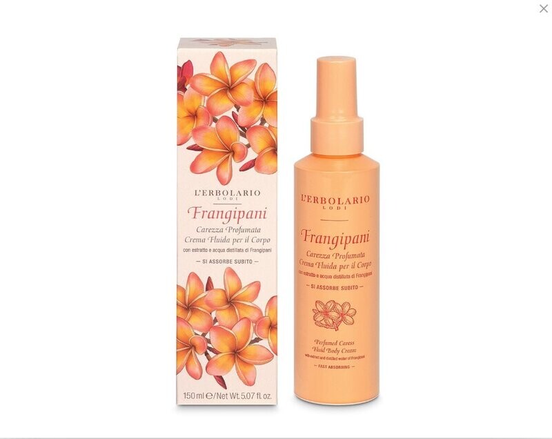 Frangipani  - Carezza Profumata Crema Fluida per il Corpo - 150 ml