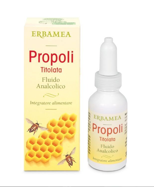ERBAMEA - PROPOLI TITOLATA Fluido analcolico - 30 ml.
