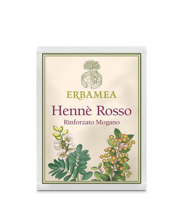 ERBAMEA - Hennè Rosso Rinforzato Mogano - 100 g.