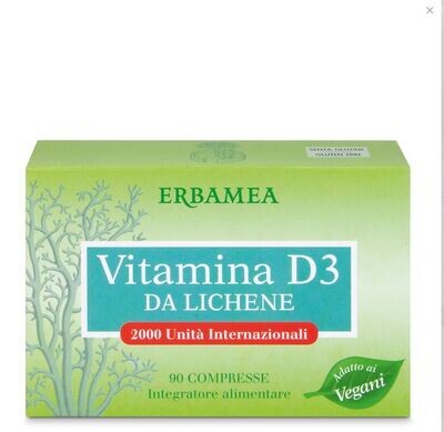 ERBAMEA - Vitamina D3 da Lichene