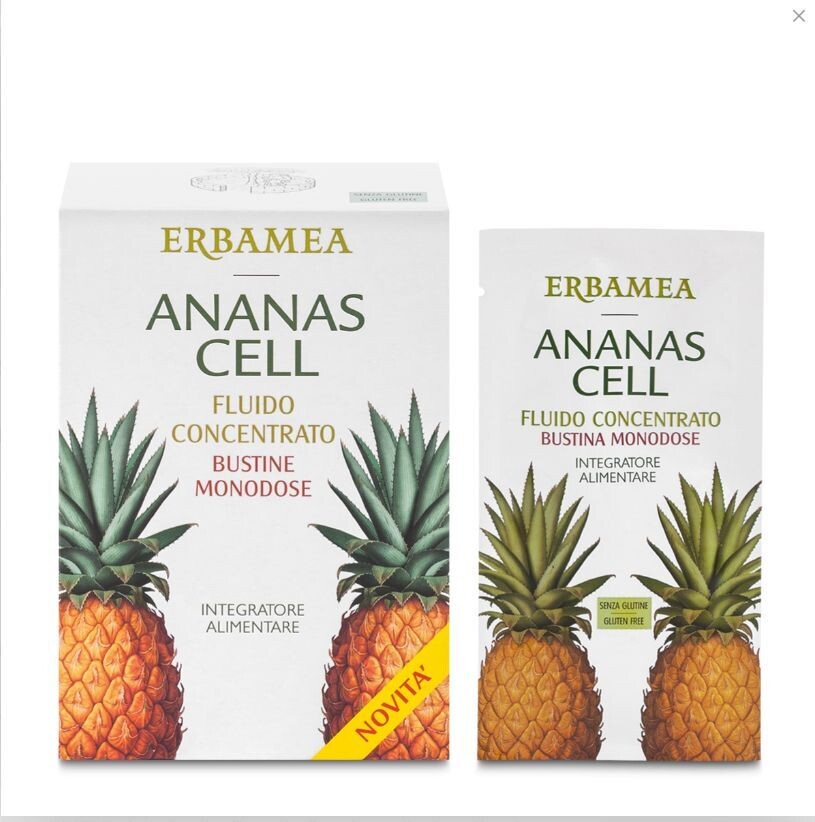ERBAMEA - Ananas Cell - Fluido in Bustine Monodose
