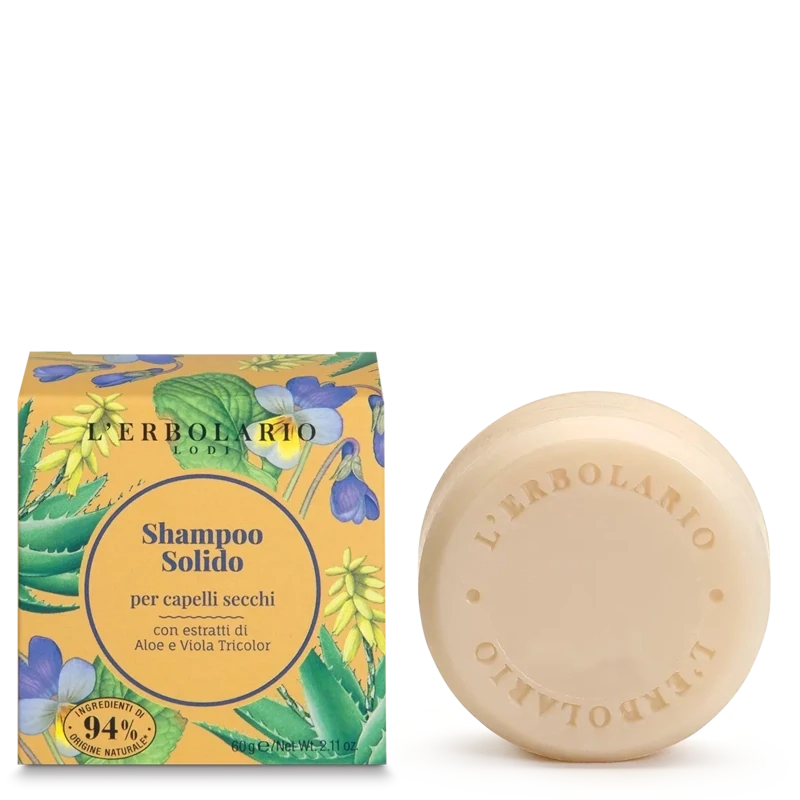 Shampoo Solido per capelli secchi 60 g
