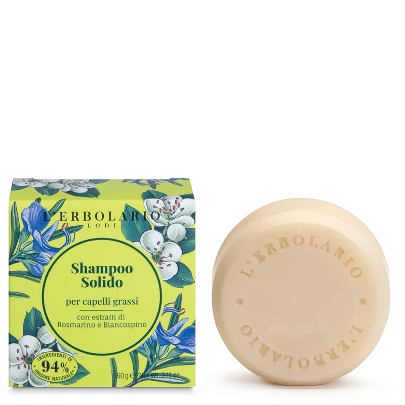 Shampoo Solido per capelli grassi 60 g
