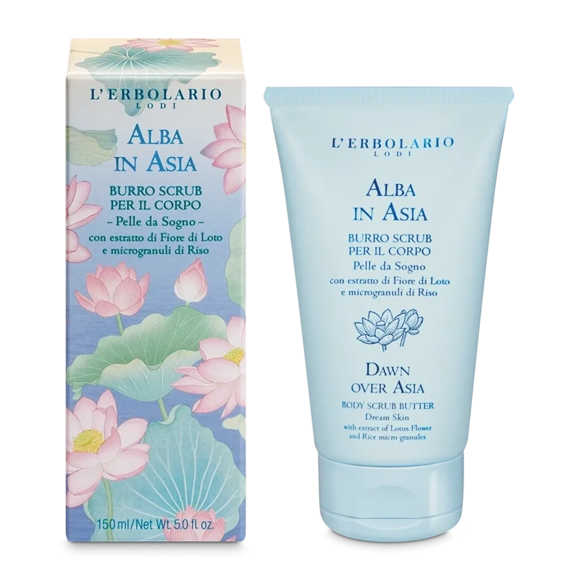 Alba in Asia Burro Scrub per il Corpo 150 ml