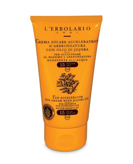 Crema Solare Corpo Acceleratrice d'Abbronzatura SPF 15 75 ml.