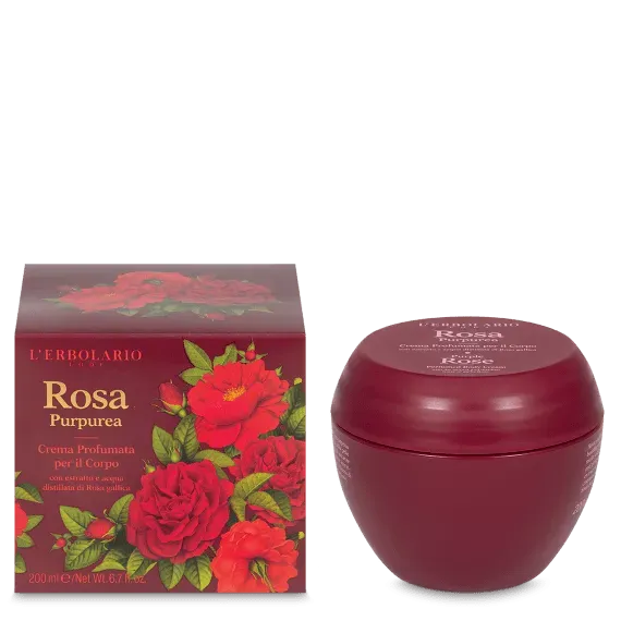 Rosa Purpurea Crema Profumata per il Corpo 200 ml