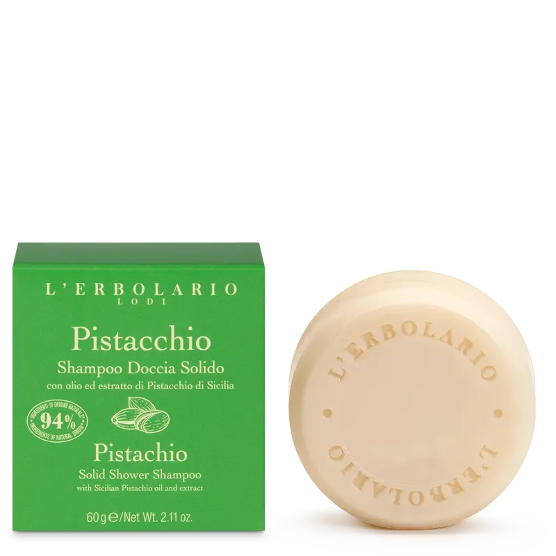 Pistacchio Shampoo Doccia Solido  60 g