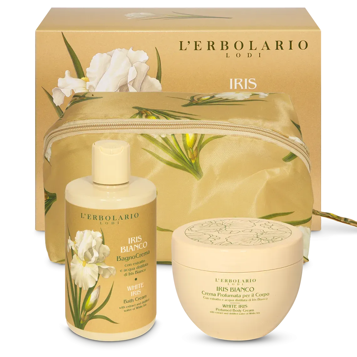 Iris Bianco Beauty-Case Gemma 2 x 300 ml