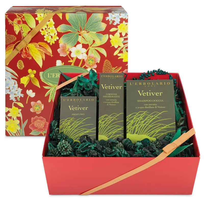 Vetiver Confezione regalo Trio Doccia