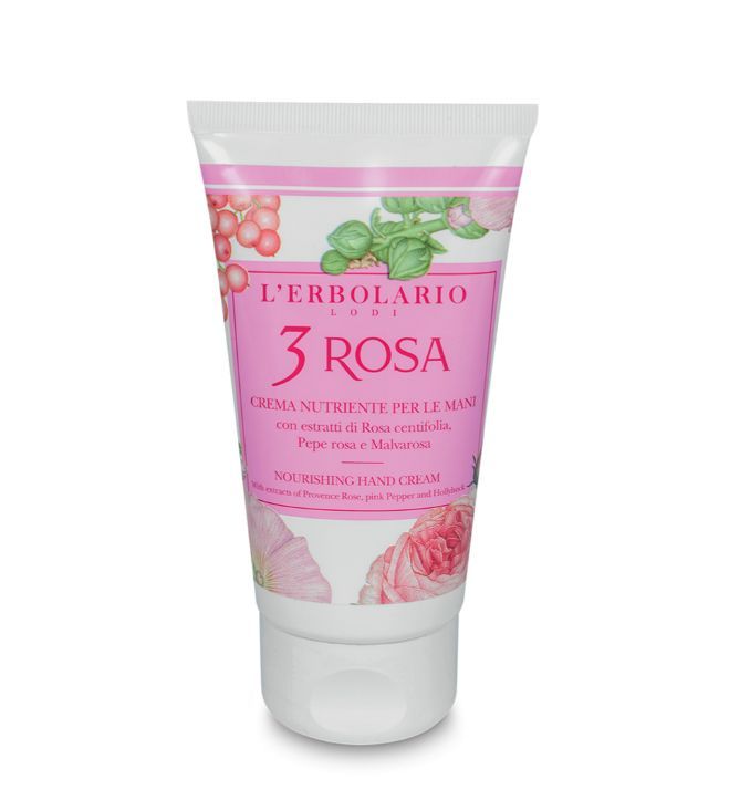 3 Rosa - Crema Nutriente per le Mani 3 Rosa 75 ml