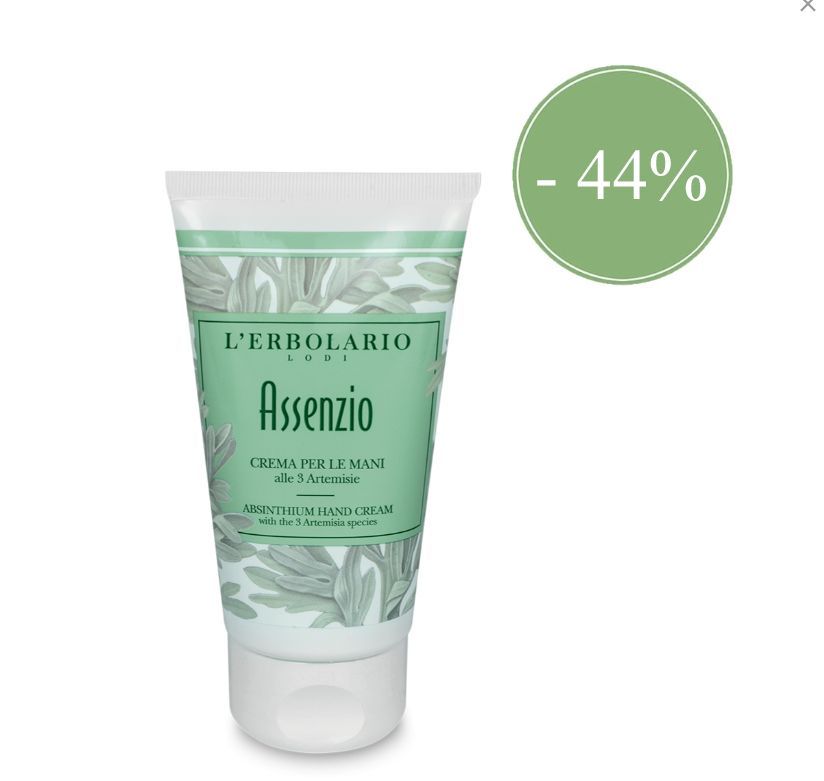 ERBOSCONTO - Crema per le Mani Assenzio  - 75 ml