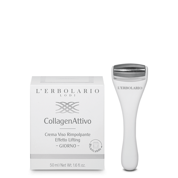 PROMO CollagenAttivo: Crema Viso Giorno e Massaggiatore per il Viso 50 ml