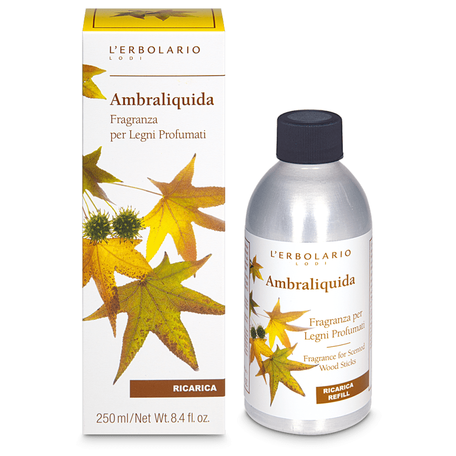 Ambraliquida Ricarica Fragranza per Legni Profumati 250 ml