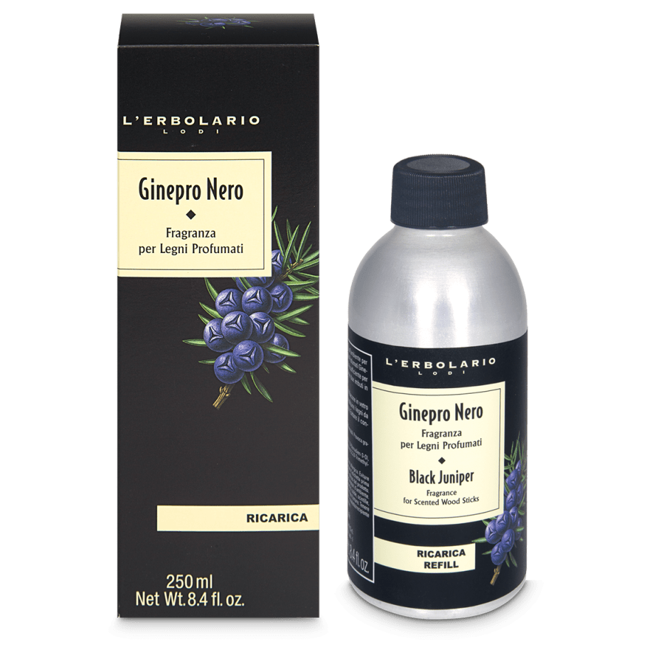 GINEPRO NERO Ricarica Fragranza per Legni Profumati 250 ml