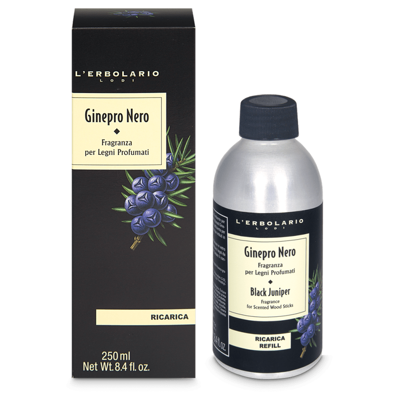 GINEPRO NERO Ricarica Fragranza per Legni Profumati 250 ml