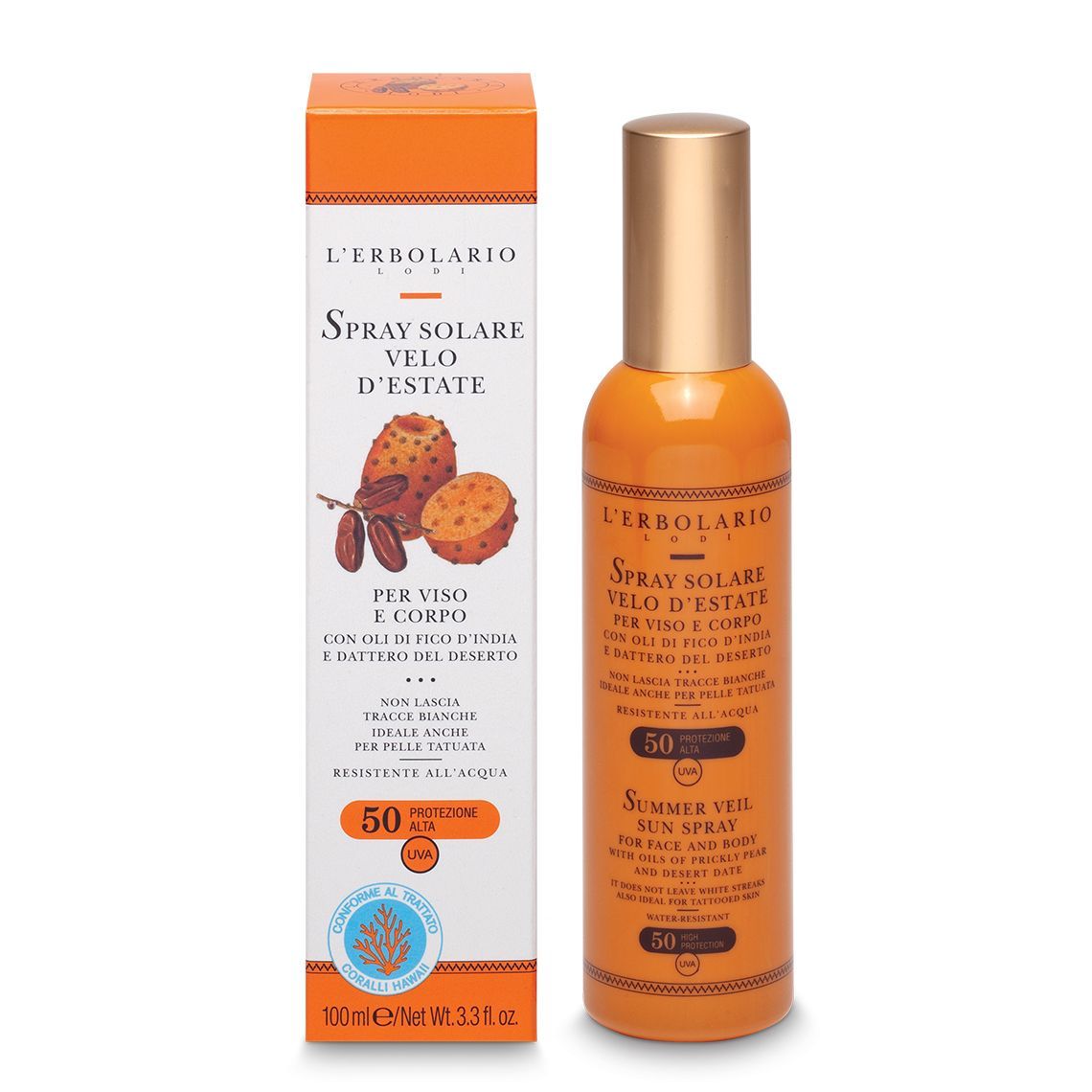 Spray Solare Velo d'Estate SPF 50 - 100 ml